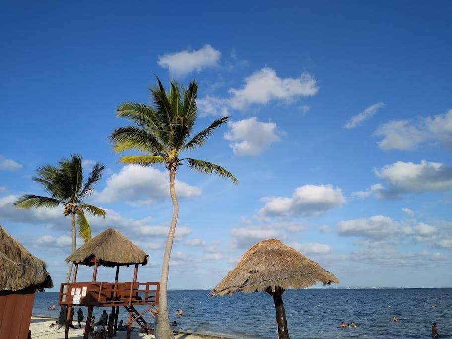 Micro Studio Perfect For Backpackers, Couples, 3 Min Drive To Playa El Nino 坎昆 外观 照片